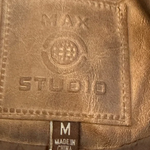 Max Studio leather jacket - Picture 5 of 5